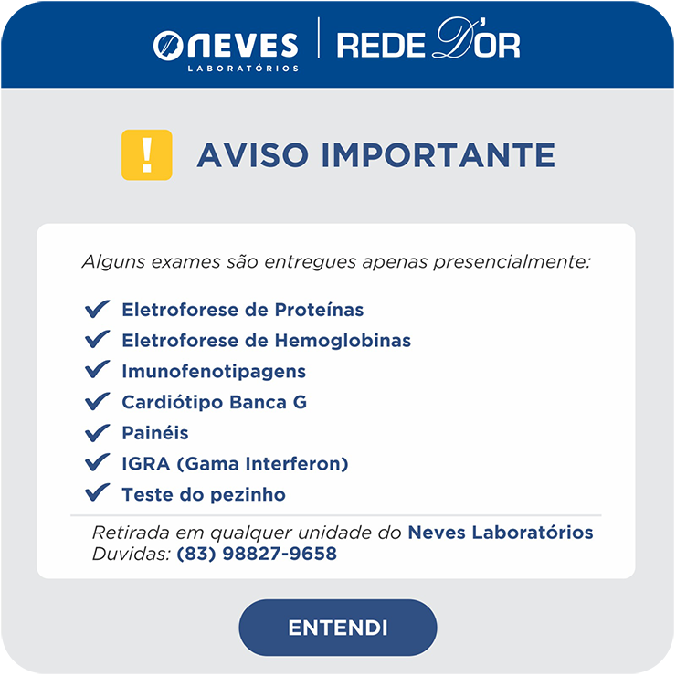 Aviso importante. Clique para entender e continuar.